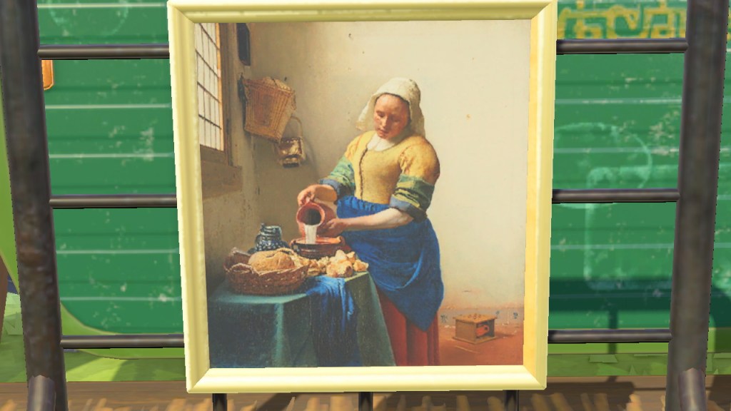 The fake quaint painting