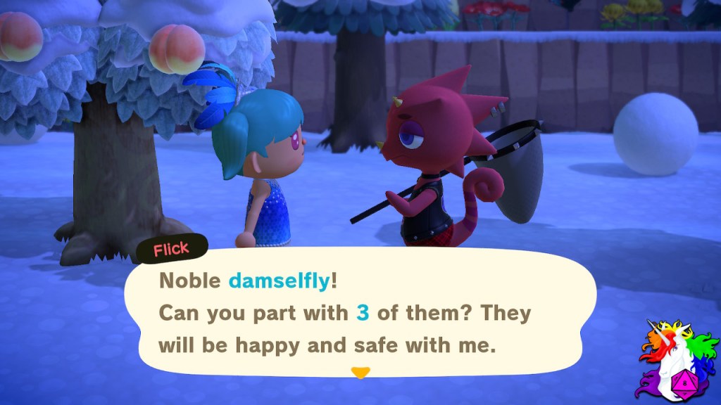 Part ways with 3 bugs of a species to order a model