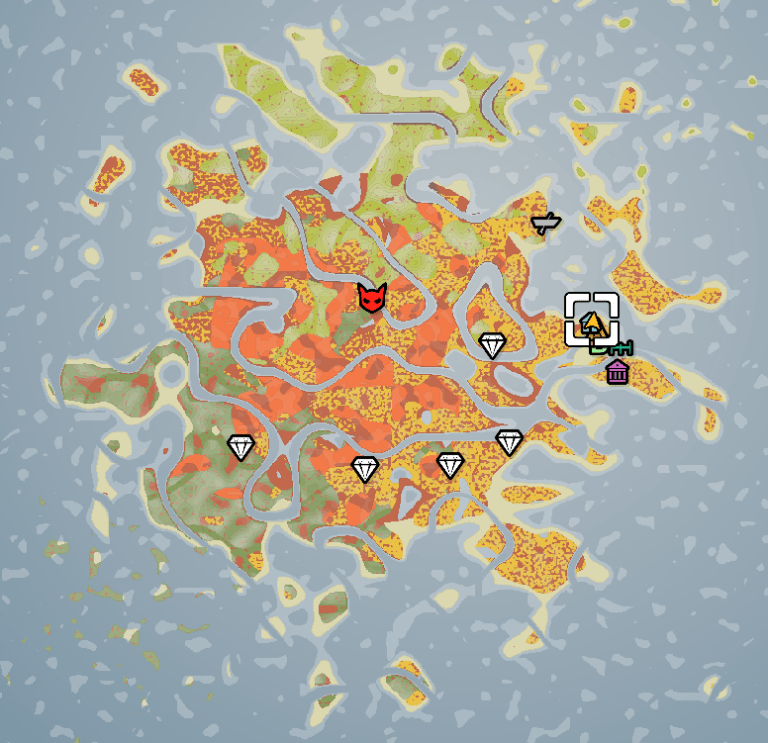 Lady Dynamo's Dinkum Island Map
