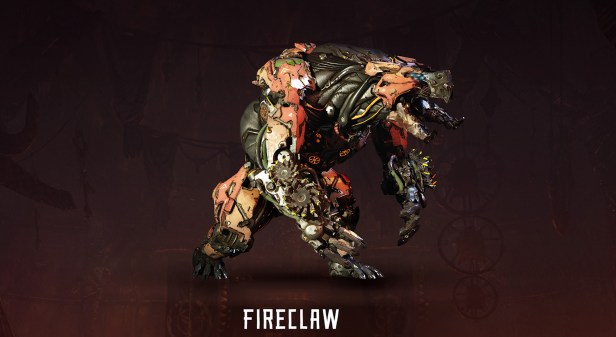 Horizon Zero Dawn Machine Catalog - Fireclaw