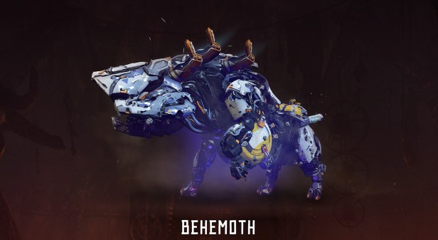 Horizon Zero Dawn Machine Catalog - Behemoth