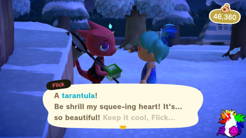 Flick will purchase absolutely any bug