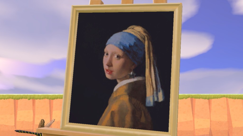 Fake Wistful painting