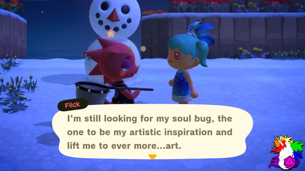 He REALLY loves bugs