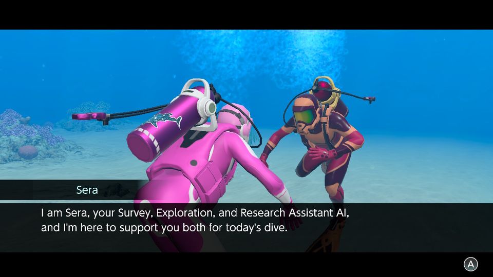 Sera. Introduces herself. A lot.