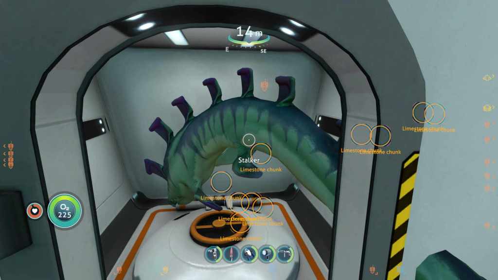 Stalker clipping into Cyclops